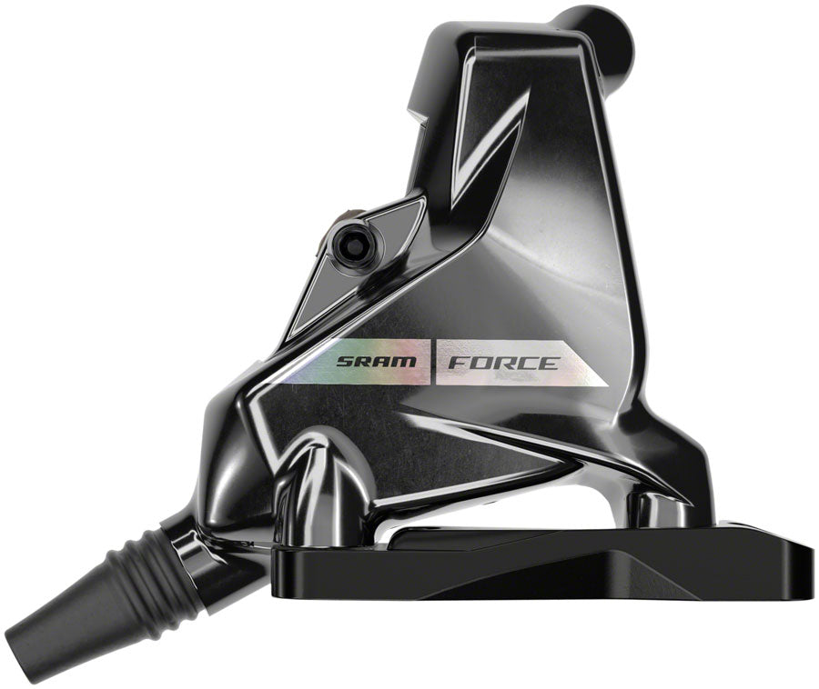 SRAM Force AXS eTap Hydraulic Disc Brake Caliper Assembly - Front Rear Flat Mount Iridescent Gray D2
