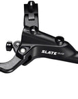 TRP Slate EVO Disc Brake and Lever - Front Hydraulic Post Mount  Black