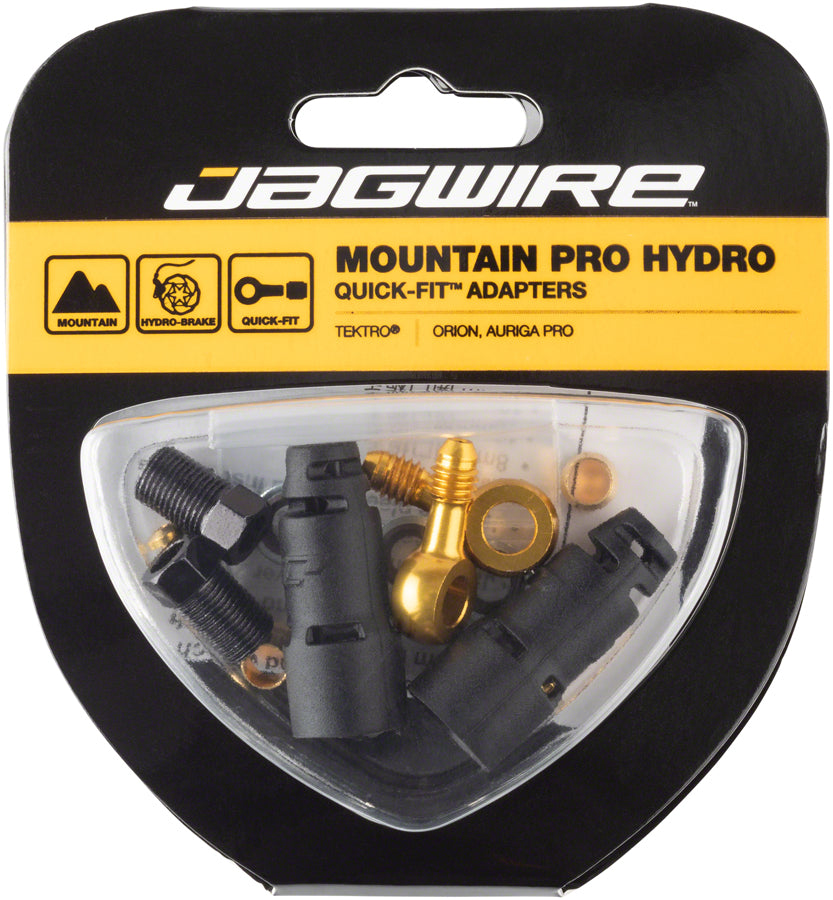 Jagwire Pro Disc Brake Hydraulic Hose Quick-Fit Adaptor Tektro Orion Auriga Pro Gemini SL