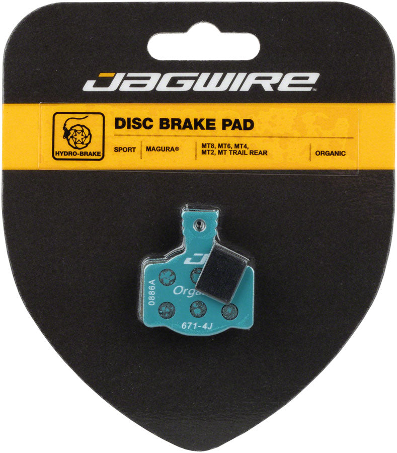 Jagwire Mountain Sport Organic Disc Brake Pads for Magura MT8 MT6 MT4 MT2