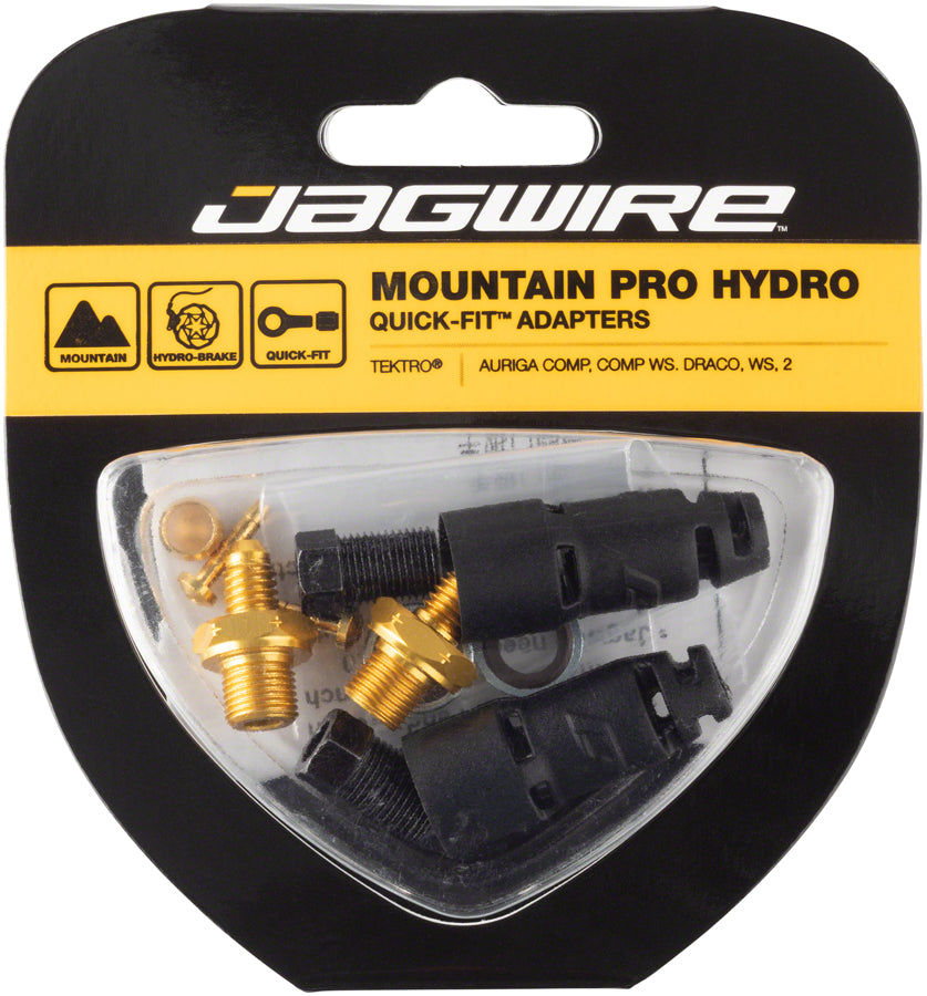 Jagwire Pro Disc Brake Hydraulic Hose Quick-Fit Adaptor Tektro Auriga Comp Auriga Comp WS Draco Gemini