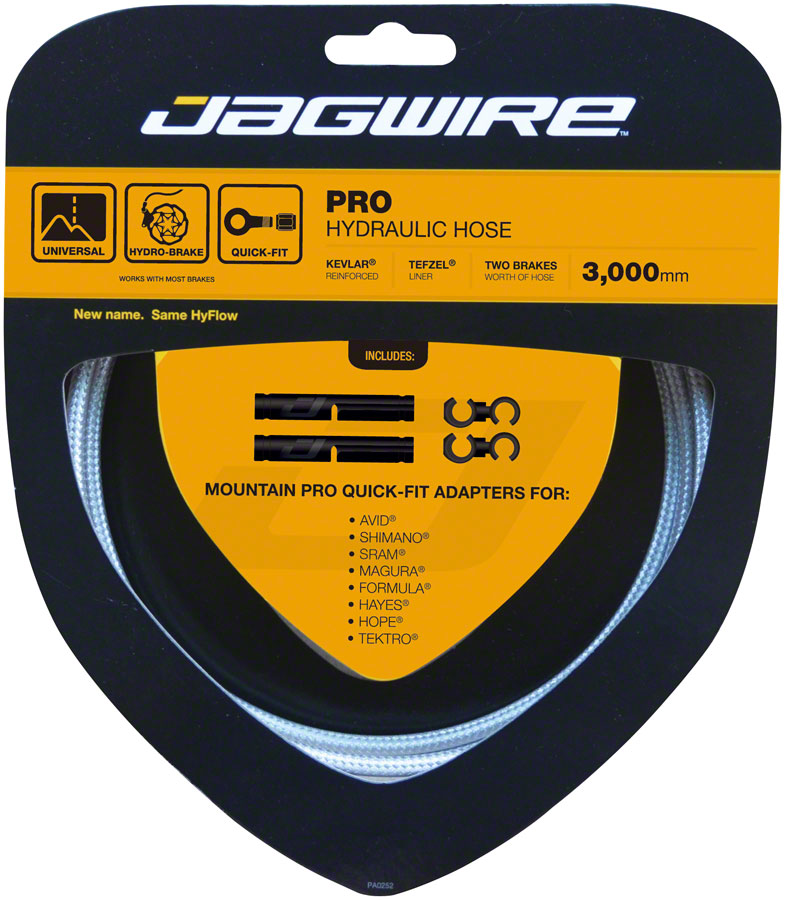 Jagwire Pro Hydraulic Disc Brake Hose Kit 3000mm Sterling Silver
