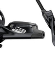 SRAM G2 R Disc Brake Lever - Front Hydraulic Post Mount Diffusion BLK Anodized A2