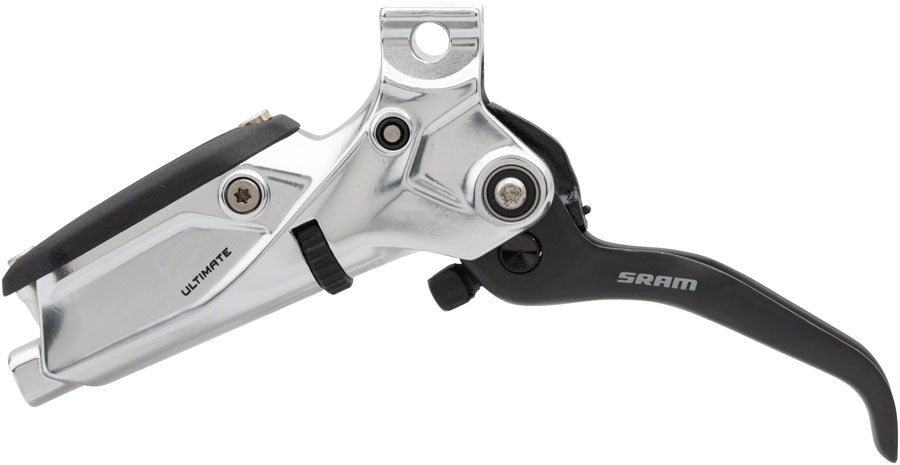 SRAM G2 Ultimate Disc Brake Lever Assembly - Carbon Lever Polar Grey Anodized A2