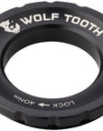 Wolf Tooth CenterLock Rotor Lockring - External Splined Black