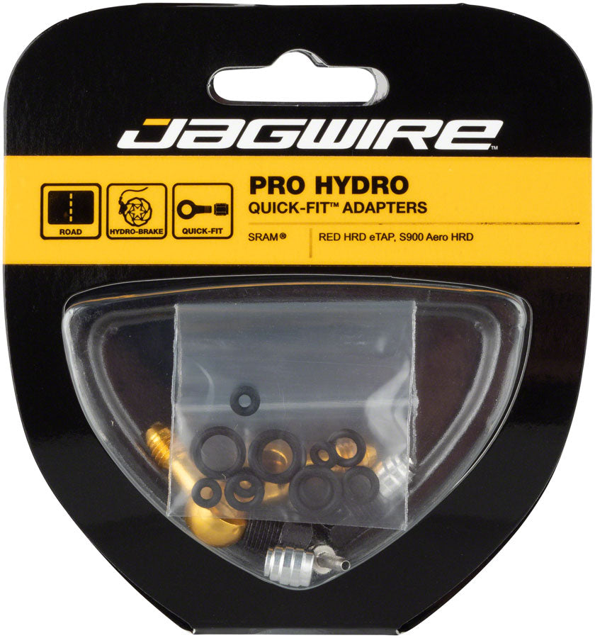 Jagwire Pro Quick-Fit Adapters Hydraulic Hose - Fits SRAM RED eTap HRD S900 Aero HRD