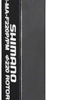 Shimano SM-MA-F220P/PM Disc Brake Adaptor - 180mm Post Mount Fork/Frame to 220mm Disc Brake Rotor