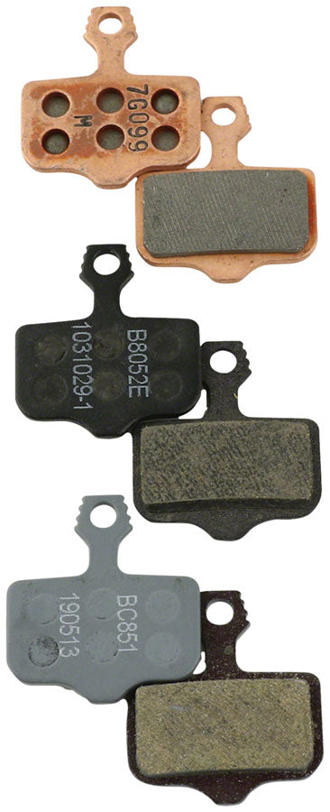 SRAM Disc Brake Pads - Organic Compound Steel Backed Powerful For Level Elixir 2-Piece Road