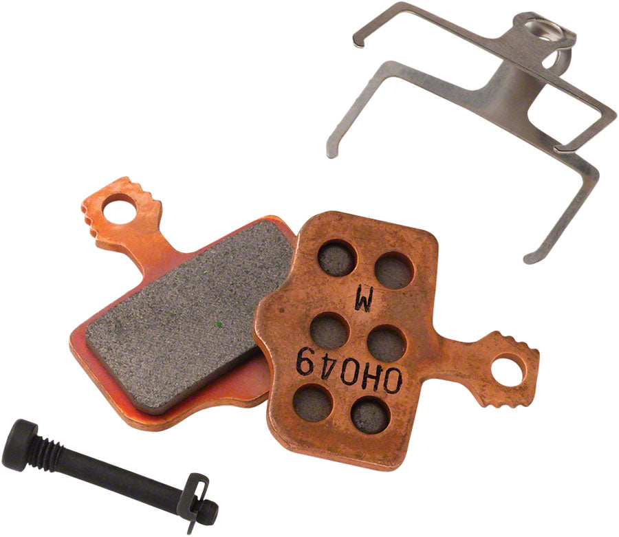 SRAM Disc Brake Pads - Sintered Compound Steel Backed Powerful For Level Elixir 2-Piece Road