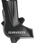 SRAM Level T Disc Brake and Lever - Front Hydraulic Post Mount Black A1