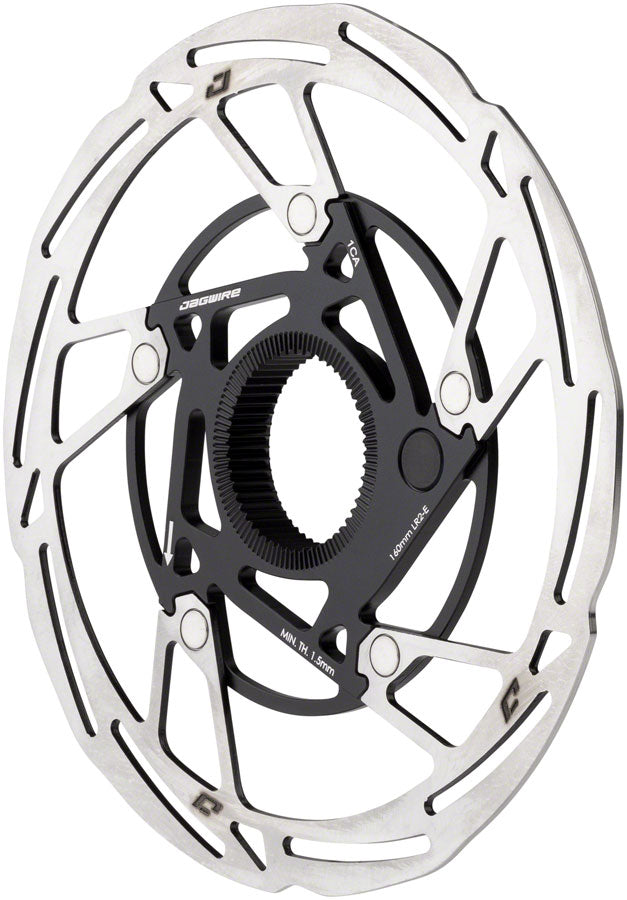 Jagwire Pro LR2-E Ebike Disc Brake Rotor Magnet - 160mm Center Lock Silver/BLK