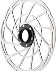 Jagwire Sport SR1 Disc Brake Rotor - 220mm Center Lock Silver