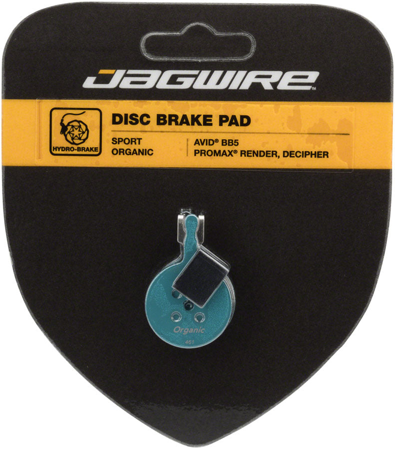 Jagwire Sport Organic Disc Brake Pads for Avid BB5 Promax Render