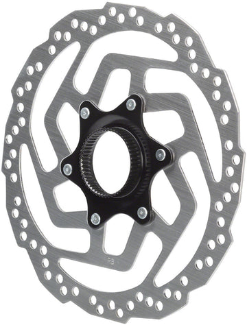 Shimano Altus SM-RT10-M Disc Brake Rotor - 180mm Center Lock For Resin Pads Only Silver