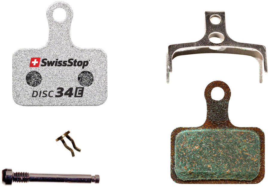 SwissStop E Compound Disc Brake Pad Set Disc 34: Shimano Road &quot;L&quot; Shape