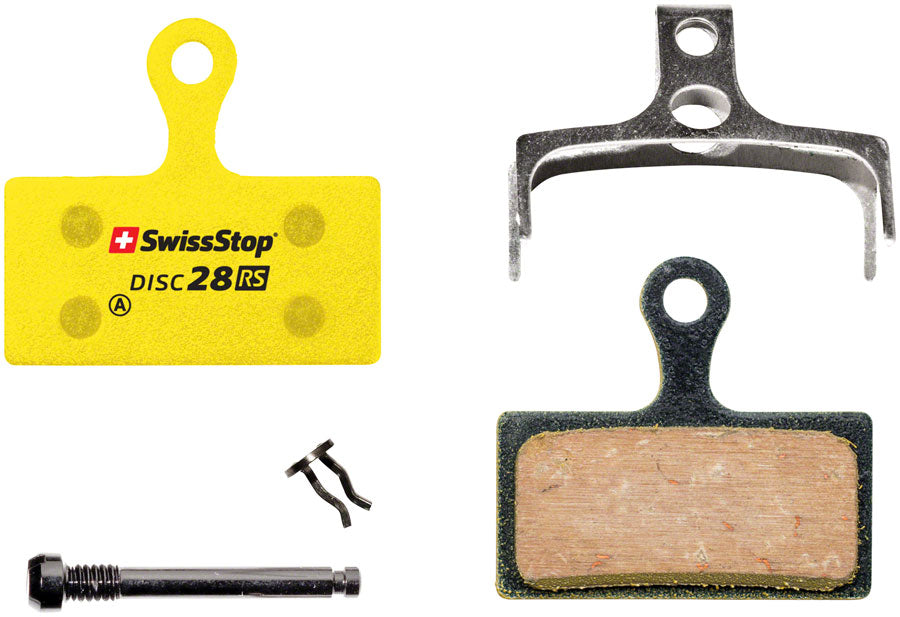 SwissStop RS Organic Compound Disc Brake Pad Set Disc 28: Shimano &quot;G&quot; Shape