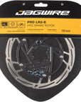 Jagwire Pro LR2-E Ebike Disc Brake Rotor Magnet - 180mm 6-Bolt Silver/BLK