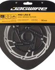 Jagwire Pro LR2-E Ebike Disc Brake Rotor Magnet - 180mm Center Lock Silver/BLK