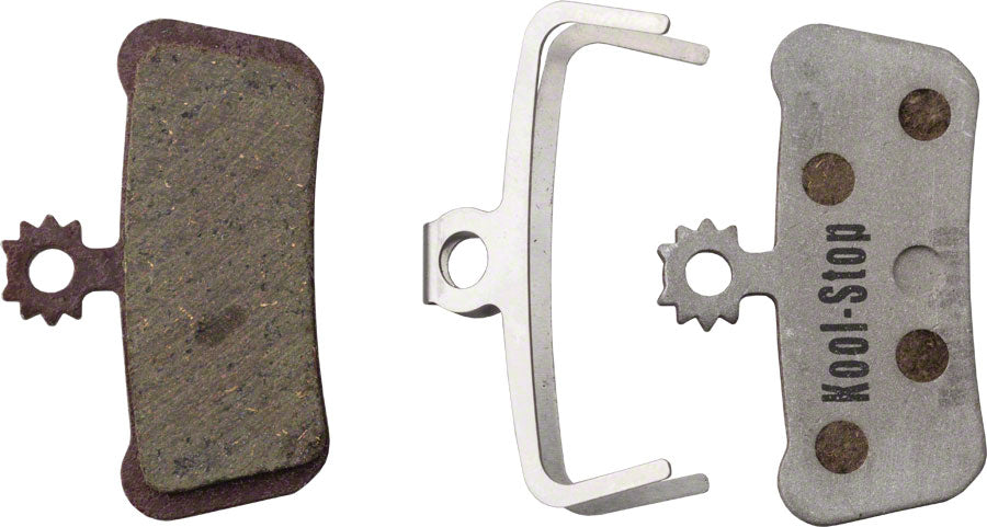 Kool-Stop Disc Brake Pad Avid/SRAM - Organic Aluminum Backplate Fits SRAM Guide Avid XO/Elixir Trail