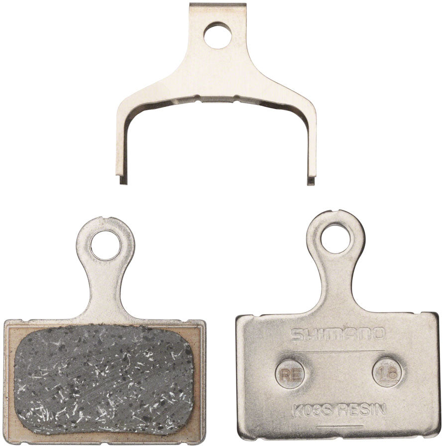 Shimano K05S-RX Disc Brake Pad Spring - Resin Compound Stainless Steel Back Plate One Pair