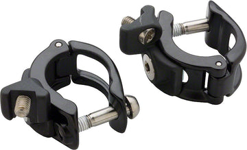 SRAM MatchMaker X Cockpit Clamp - Pair Black with Ti Bolts
