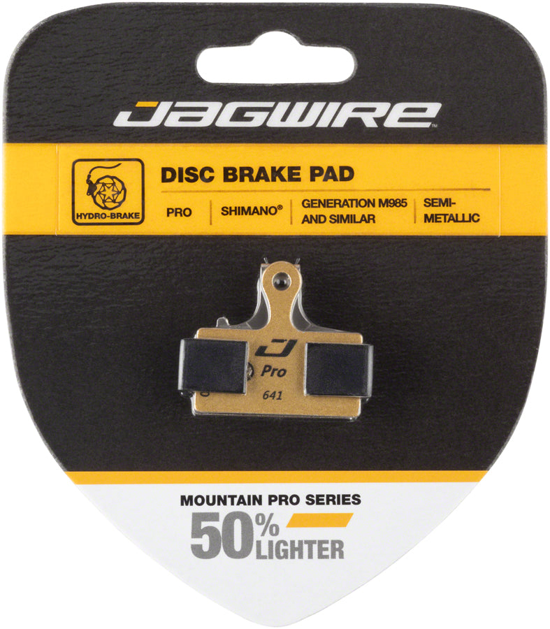 Jagwire Pro Semi-Metallic Disc Brake Pads - For Shimano S700 M615 M6000 M785 M8000 M666 M675 M7000 M9000 M9020 M985 M987