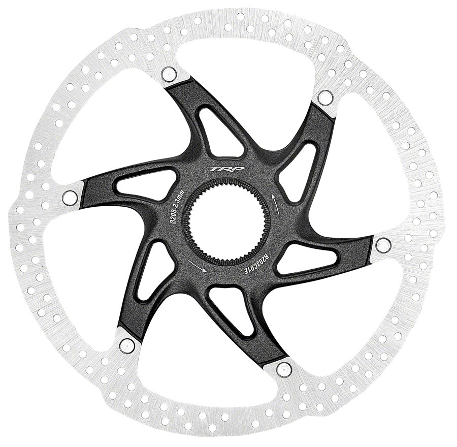 TRP R1C Disc Rotor - 203mm Center Lock 2.3mm Thick Silver