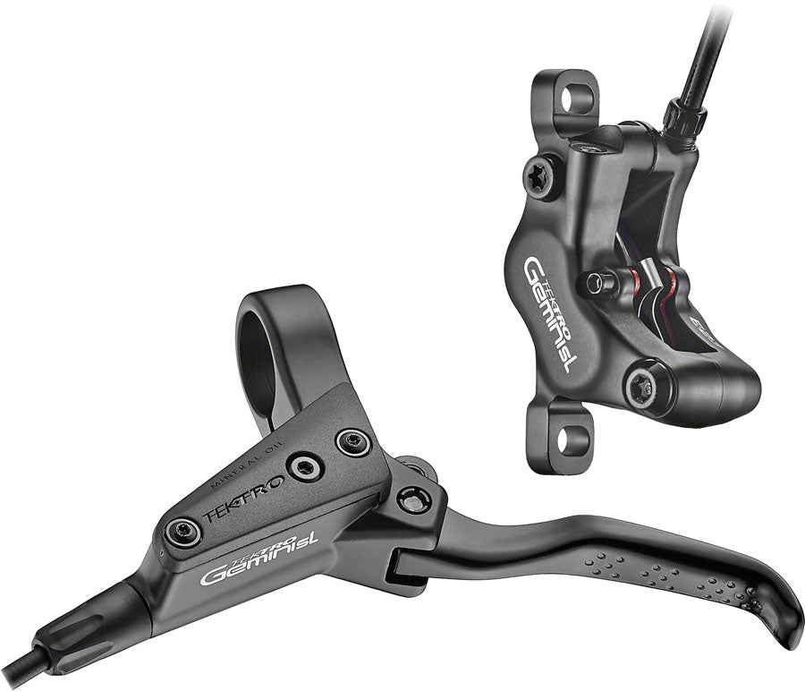 Tektro HD-M535 Disc Brake and Lever - Front Hydraulic Post Mount Black