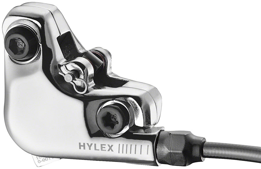 TRP Hylex RS Disc Brake Lever - Right Hand Lever Hydraulic Flat Mount Gum/Silver