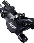 Shimano Deore XT BL-M8100/BR-M8100 Disc Brake Lever - Rear Hydraulic Post Mount 2-Piston Finned Pads I-SPEC EV Clamp Band BLK