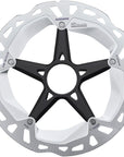 Shimano Deore XT RT-MT800-M Disc Brake Rotor External Lockring - 180mm Center Lock Silver/BLK
