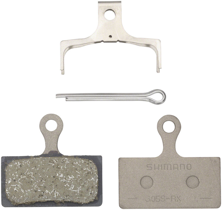Shimano G05S Disc Brake Pad Spring - Resin Compound Stainless Steel Back Plate Box/25 pair