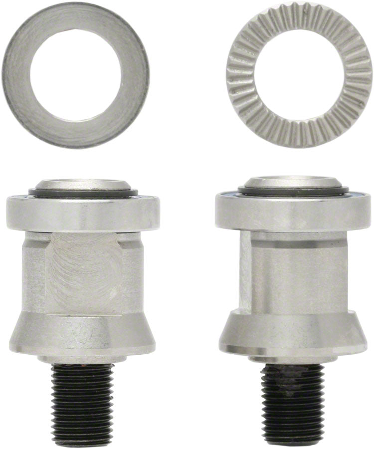 Surly Trailer Hitch Mount Axle Nuts Fits 10x1mm Threaded Axles Surly Direct-Frame Mounting Pair