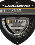 Jagwire 2x Elite Link Shift Cable Kit SRAM/Shimano Polished Ultra-Slick Cables Ltd. Gray