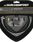 Jagwire Road Elite Link Brake Cable Kit SRAM/Shimano Ultra-Slick Uncoated Cables Ltd. Gray