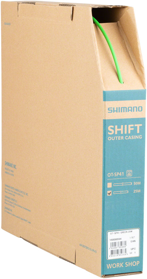 Shimano OT-SP41 Derailleur Housing - 25m Green
