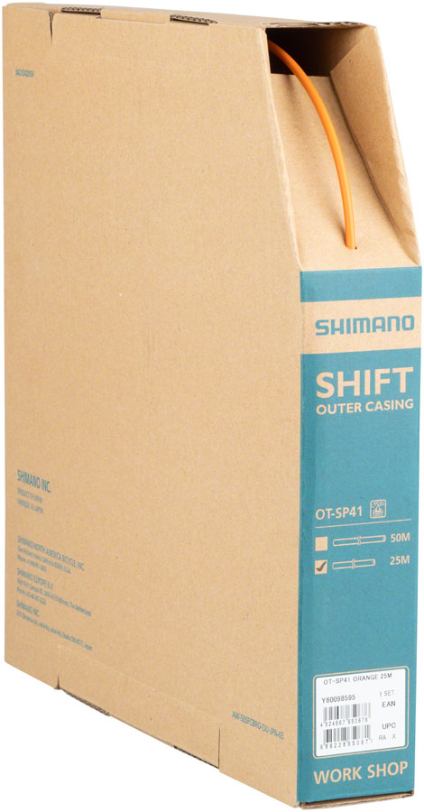 Shimano OT-SP41 Derailleur Housing - 25m Orange