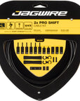 Jagwire Pro Shift Kit Road/Mountain SRAM/Shimano Black - The Bike Hub