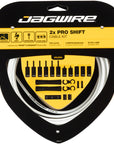 Jagwire Pro Shift Kit Road/Mountain SRAM/Shimano White