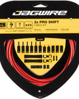 Jagwire Pro Shift Kit Road/Mountain SRAM/Shimano Red