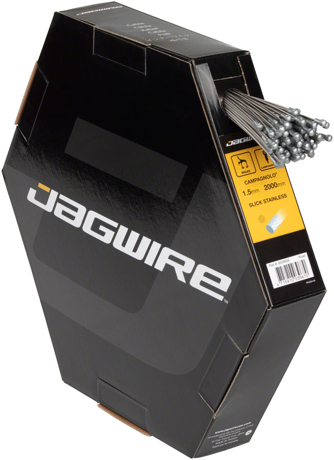 Jagwire Sport Brake Cable 1.5x2000mm Slick Stainless Campagnolo Box of 100