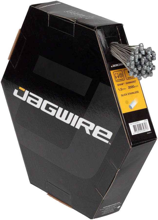 Jagwire Sport Brake Cable 1.5x2000mm Slick Stainless SRAM/Shimano MTB Box of 100
