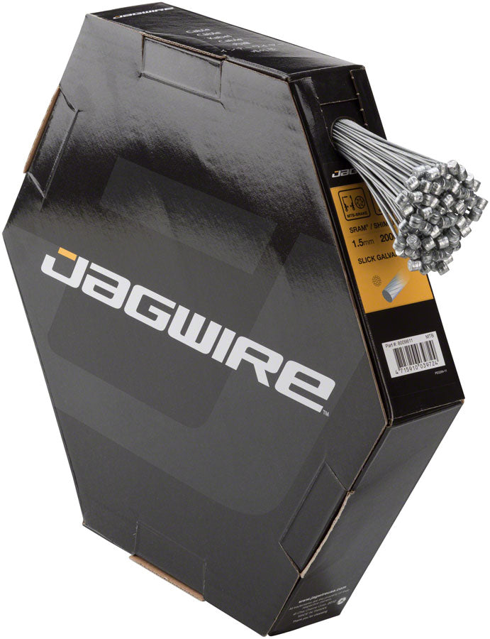 Jagwire Sport Brake Cable 1.5x2000mm Slick Galvanized SRAM/Shimano MTB Box of 100