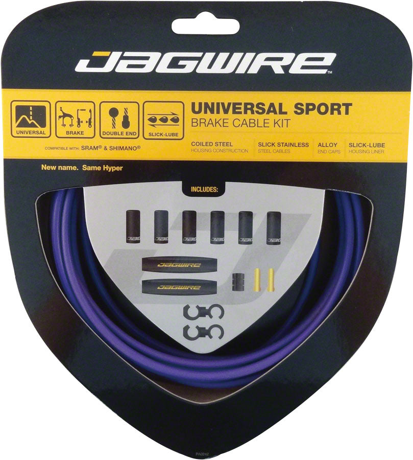 Jagwire Universal Sport Brake Cable Kit Purple