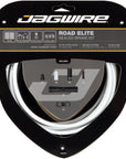 Jagwire Road Elite Sealed Brake Cable Kit - SRAM/Shimano Ultra-Slick Uncoated Cables White