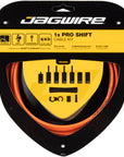 Jagwire 1x Pro Shift Kit Road/Mountain SRAM/Shimano Orange