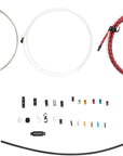 Jagwire 1x Elite Link Shift Cable Kit SRAM/Shimano Polished Ultra-Slick Cable Red