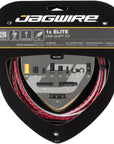 Jagwire 1x Elite Link Shift Cable Kit SRAM/Shimano Polished Ultra-Slick Cable Red