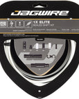 Jagwire 1x Elite Sealed Shift Cable Kit - SRAM/Shimano Polished Ultra-Slick Cables White
