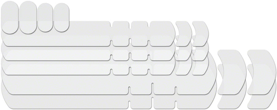 Lizard Skins Clear Protective Frame Wrap - Frame Kit - The Bike Hub